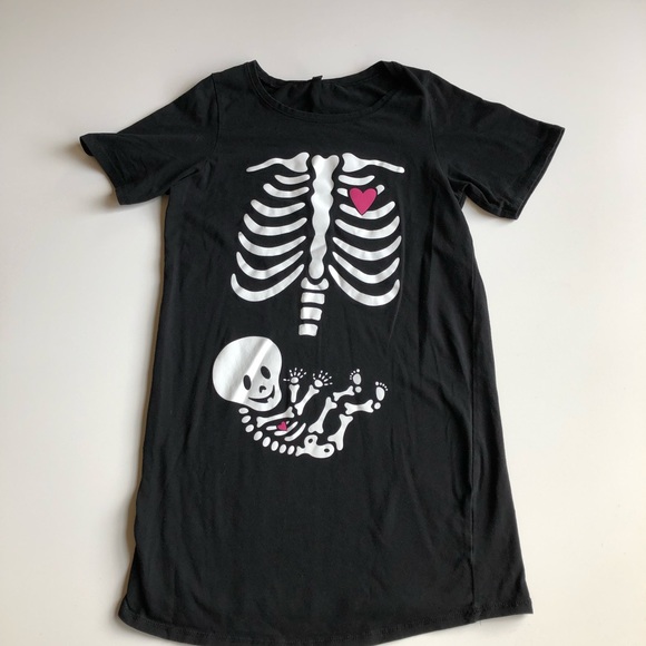 maternity Tops - Halloween Baby skeleton maternity t-shirt small